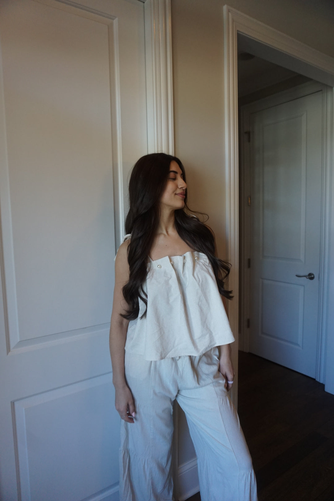 Ivy Pearl Top - Neutral