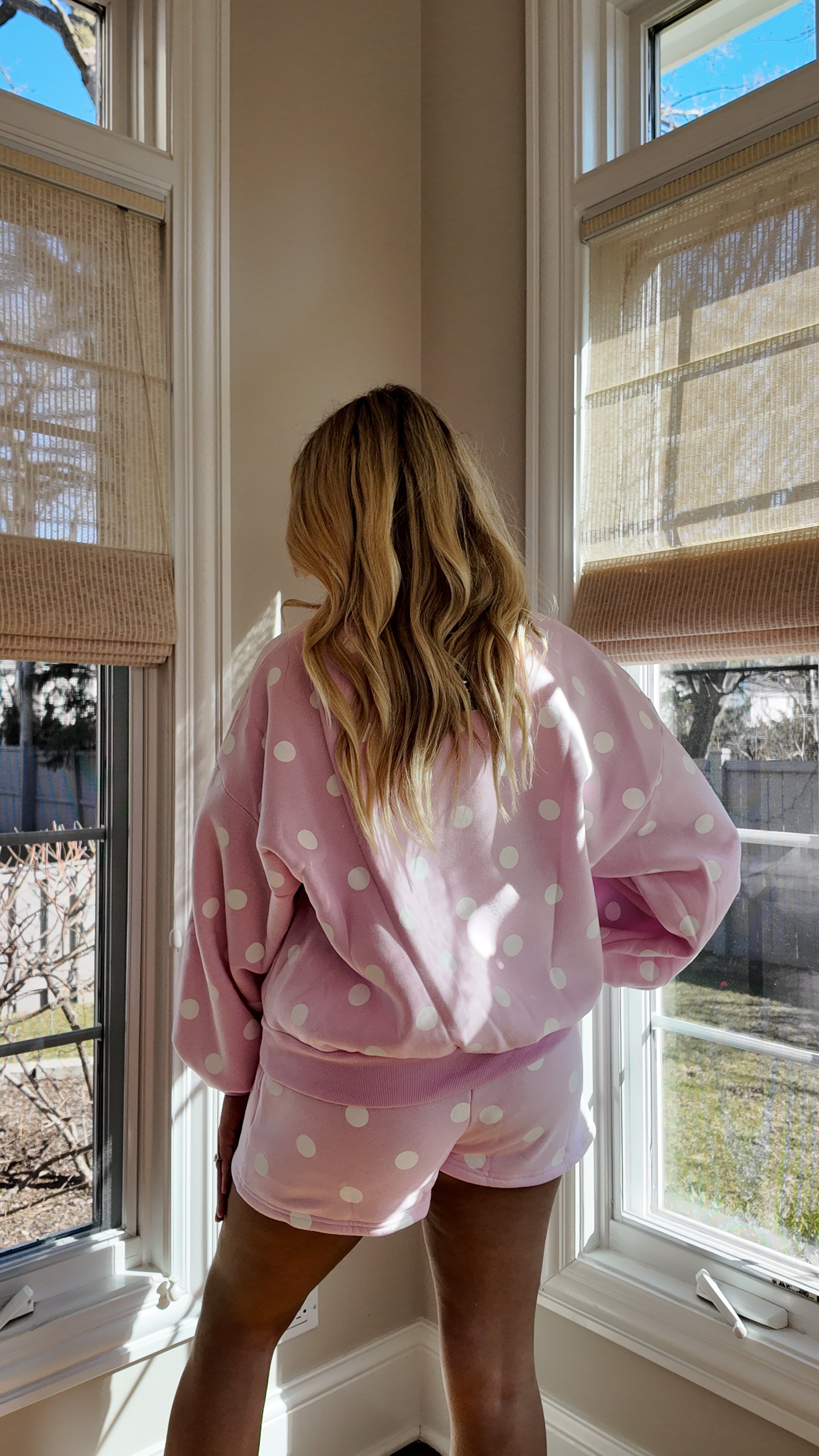 Pre Order (5/31-6/4) Rylee Polka Dot Matching Set - Pink