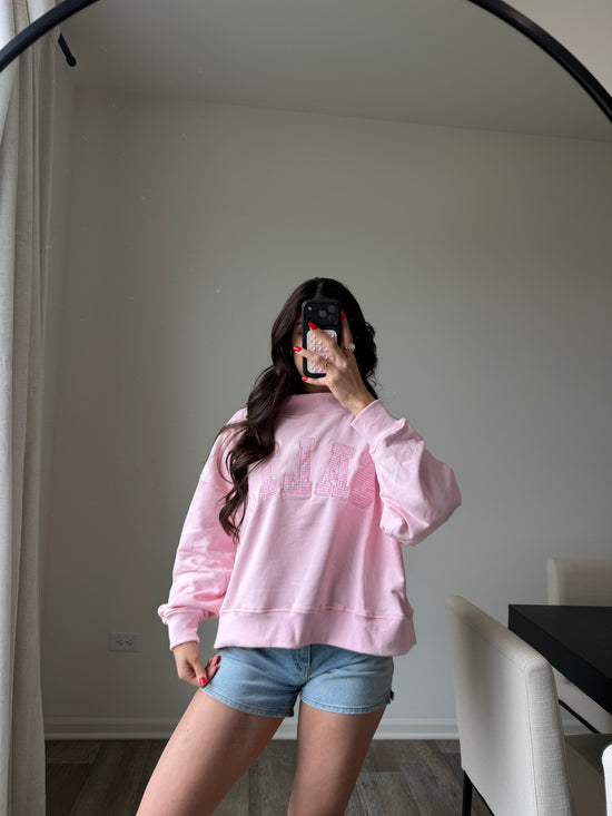 Salty Pink Mockneck
