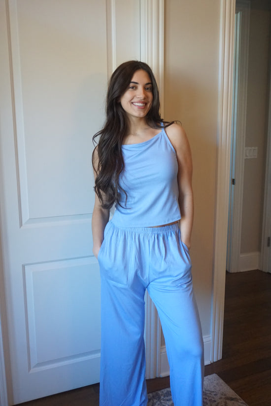 Polly Lounge Set - Periwinkle
