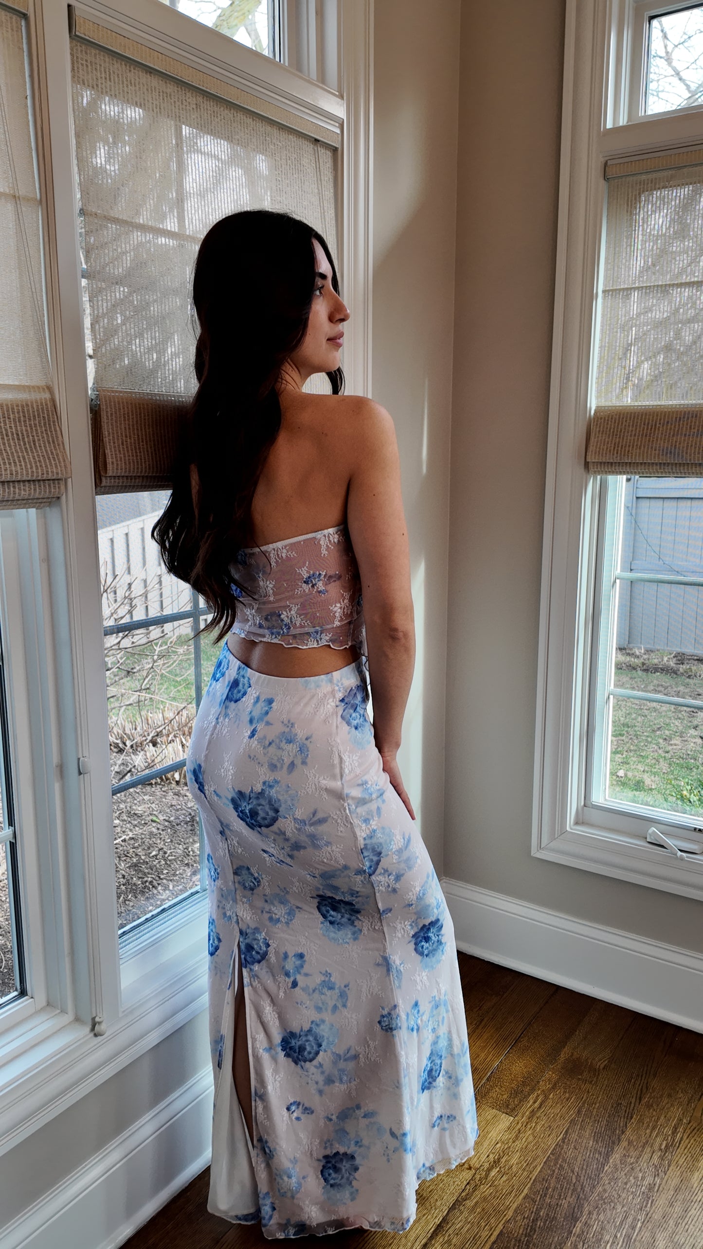 Kaya Lace Resort Set - Blue