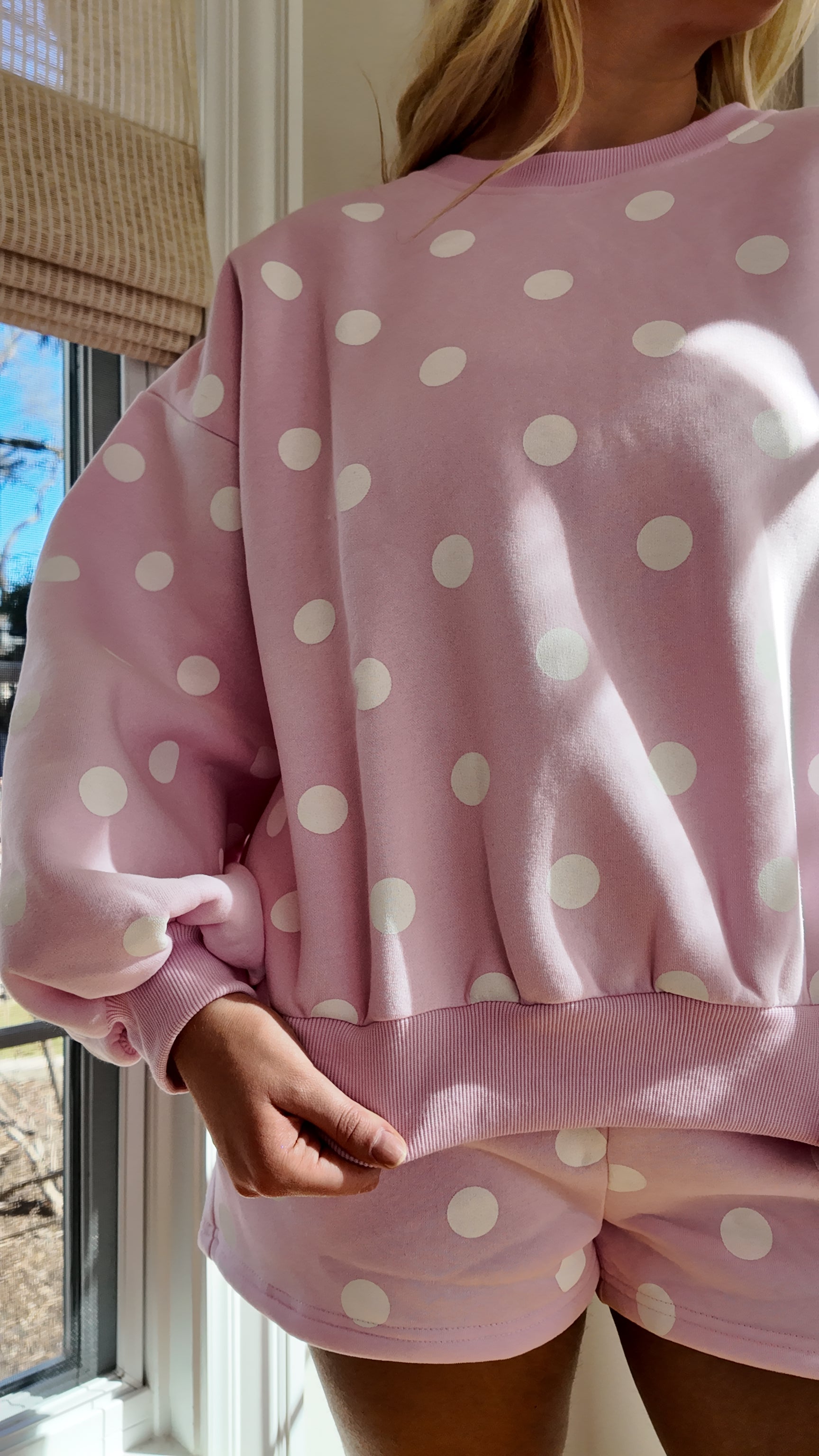 Pre Order (5/31-6/4) Rylee Polka Dot Matching Set - Pink