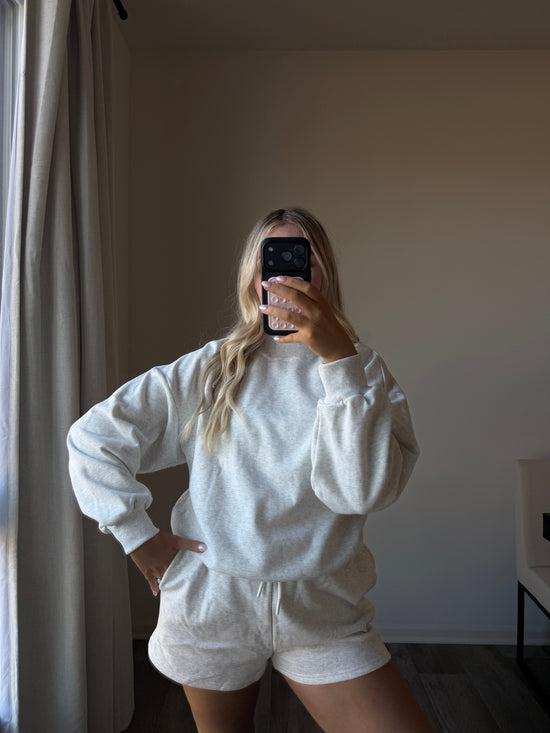 Remi Mockneck Set - Lt Gray