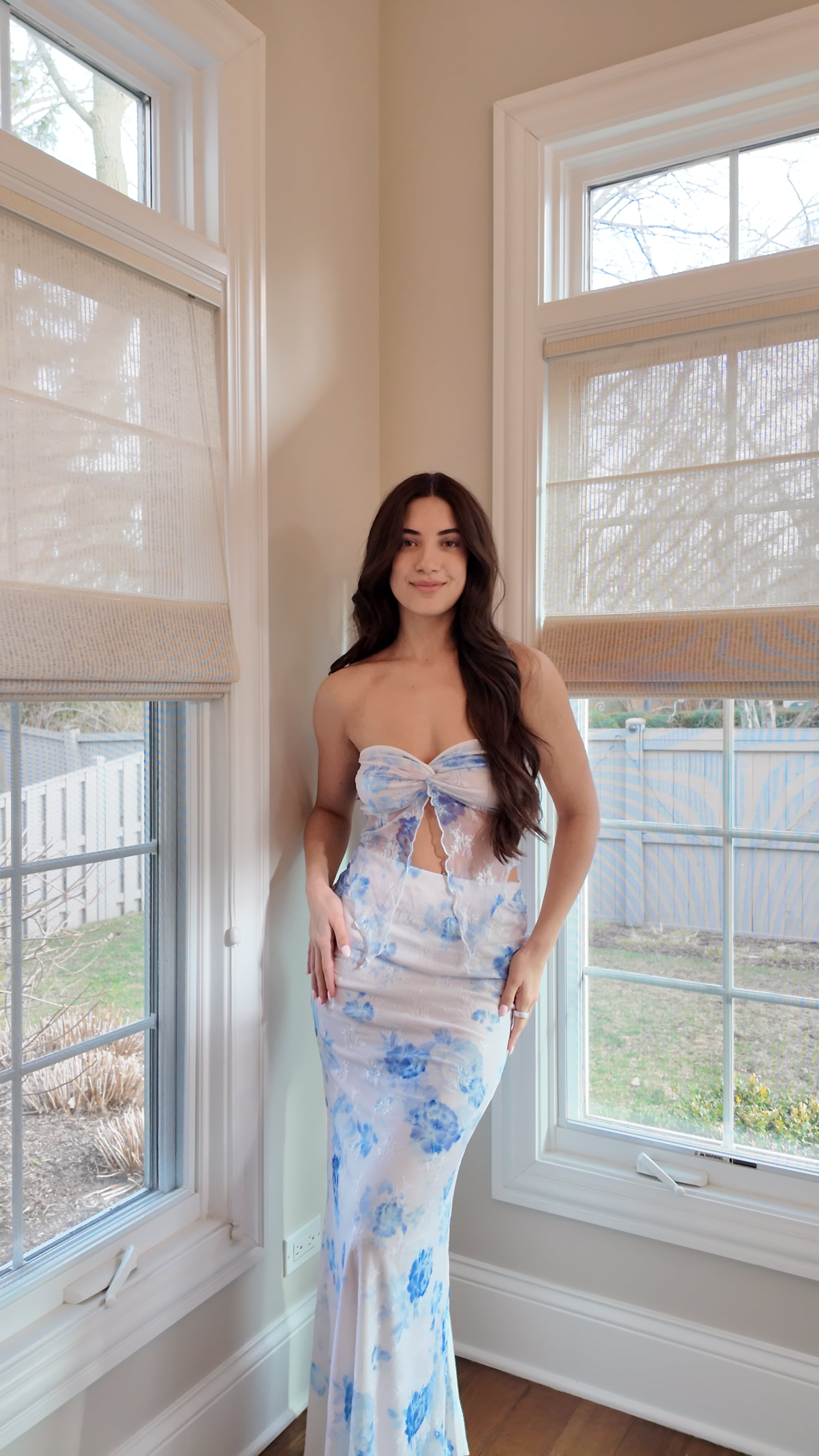 Kaya Lace Resort Set - Blue