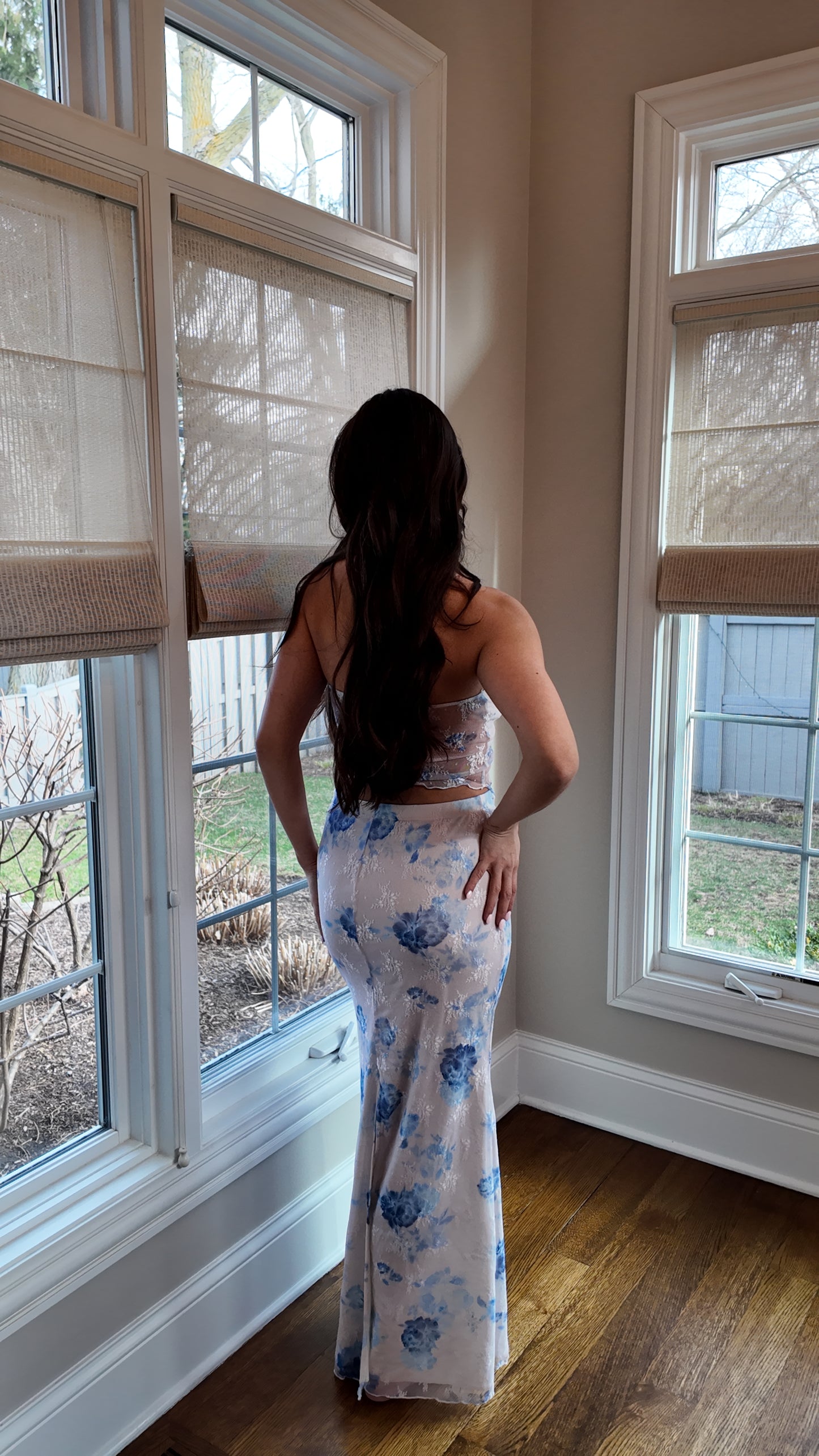 Kaya Lace Resort Set - Blue