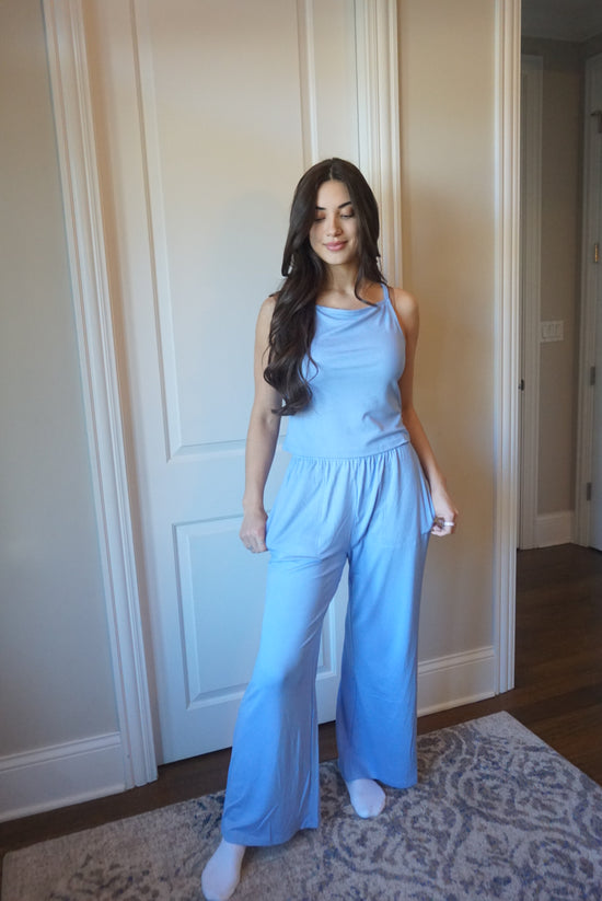 Polly Lounge Set - Periwinkle