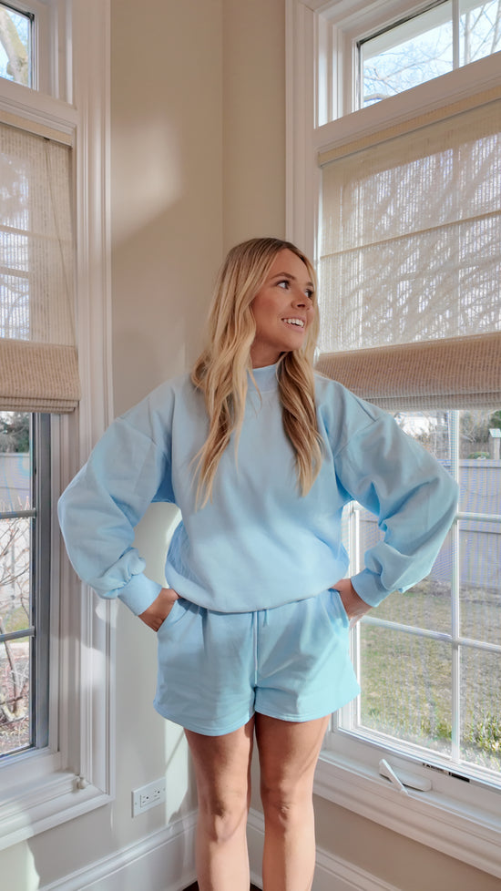 Remi Mockneck Set - Sky Blue