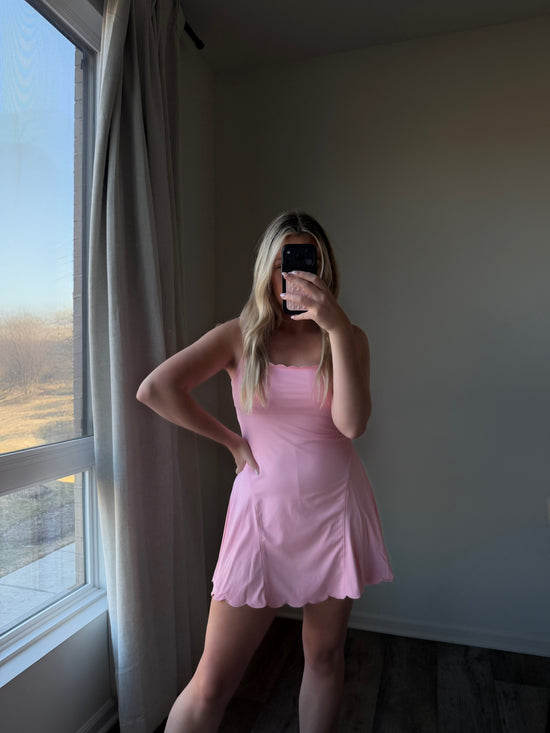 Demi Active Romper - Pink