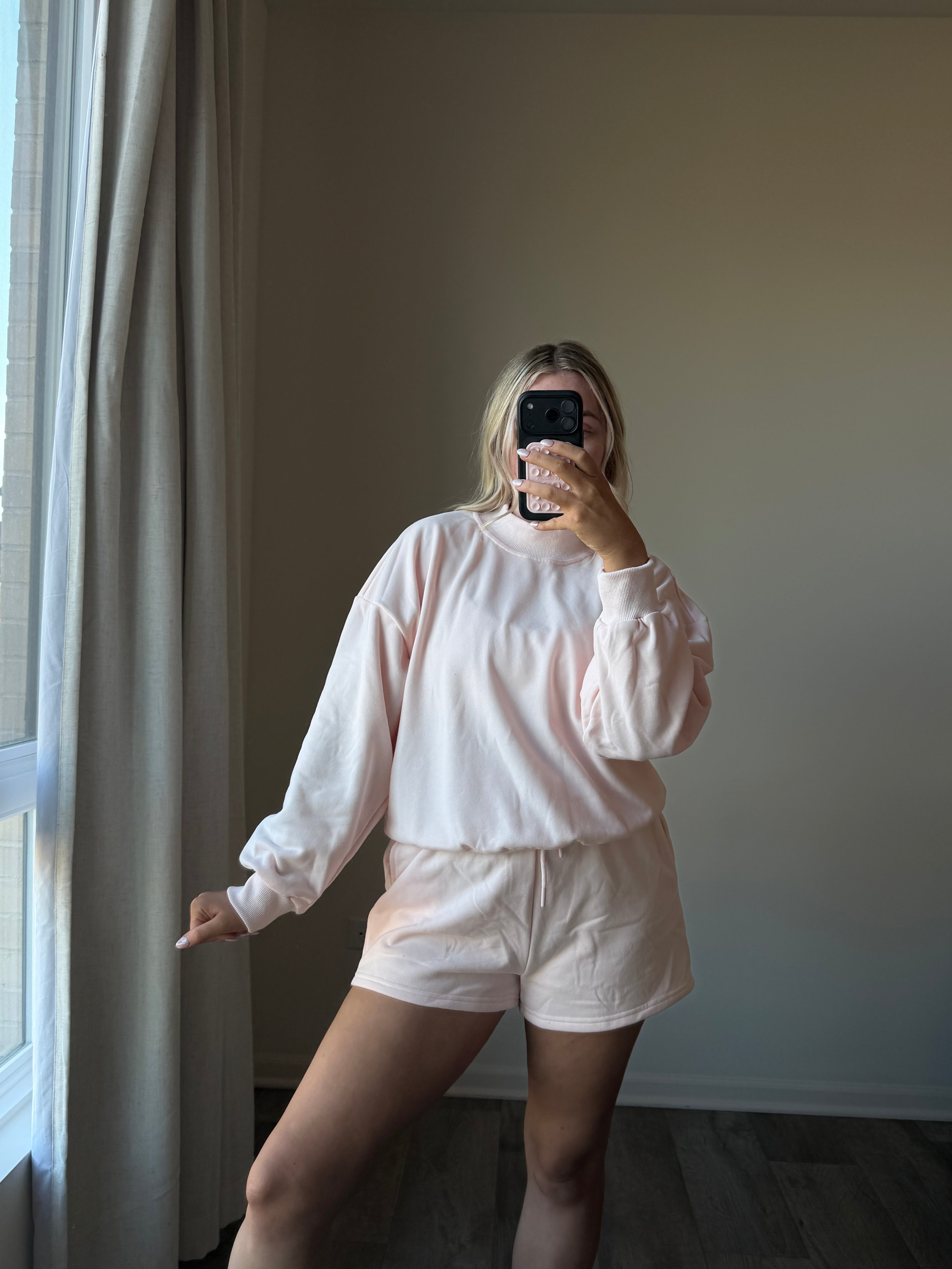 Remi Mockneck Set - Pink