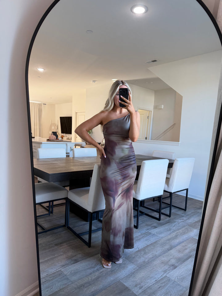 Tara One Shoulder Maxi Dress