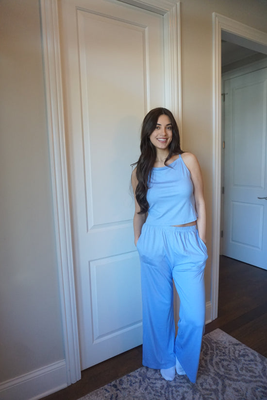 Polly Lounge Set - Periwinkle