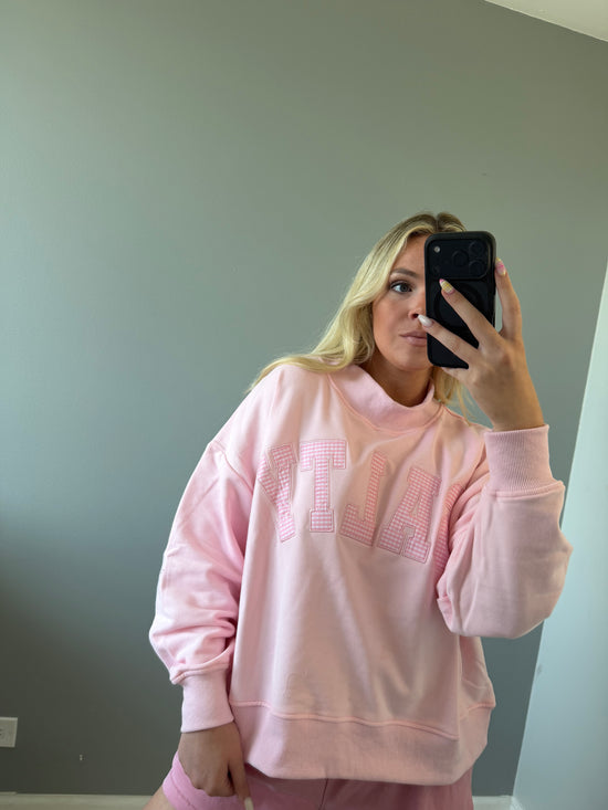 Salty Pink Mockneck