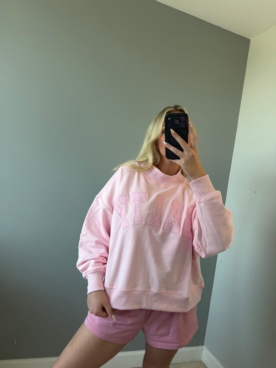 Salty Pink Mockneck
