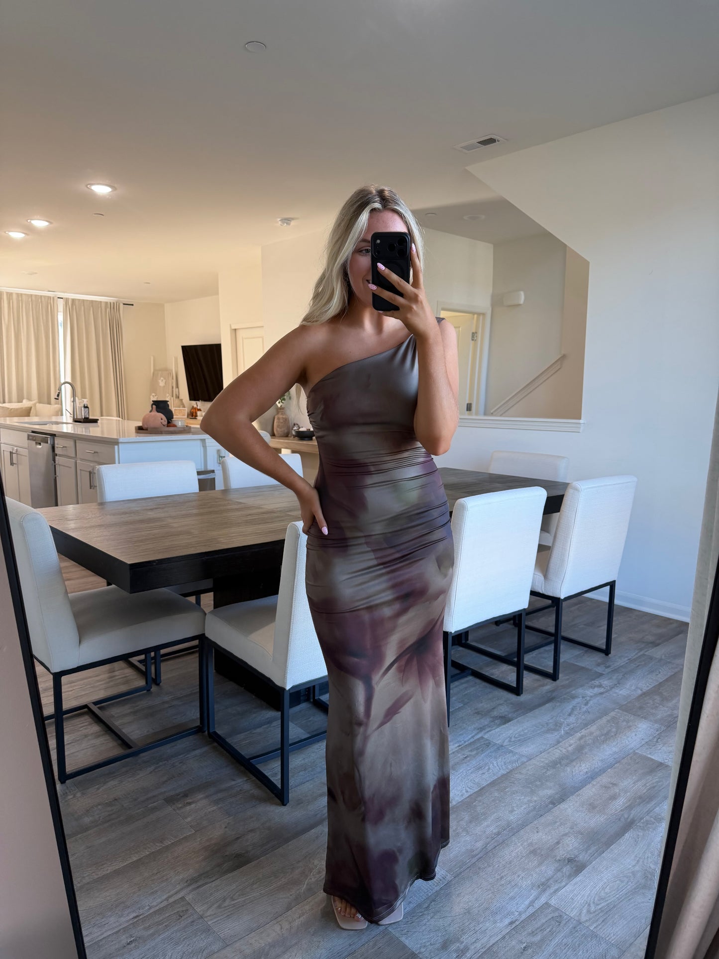Tara One Shoulder Maxi Dress