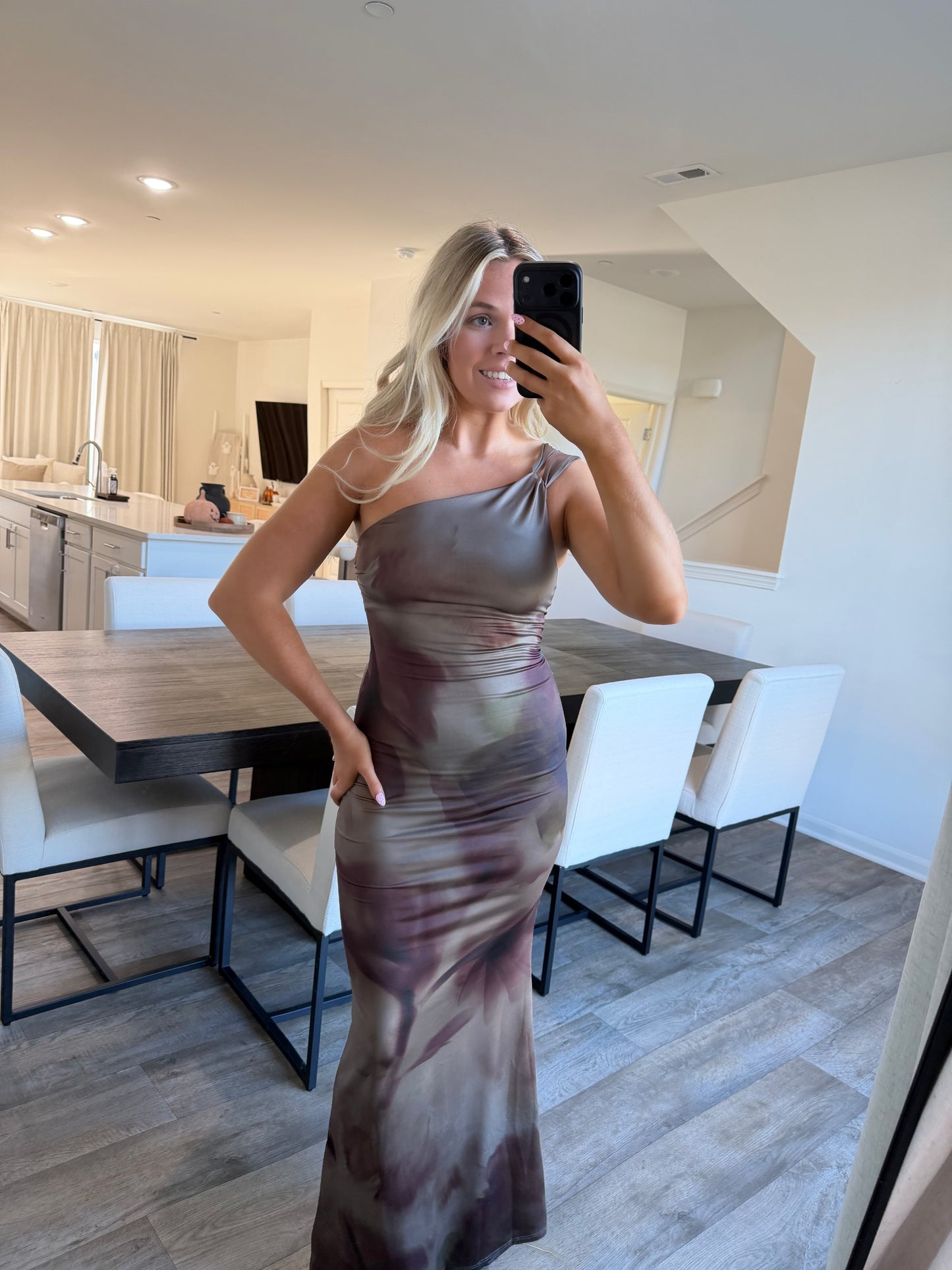 Tara One Shoulder Maxi Dress