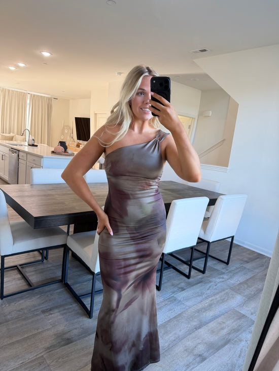 Tara One Shoulder Maxi Dress