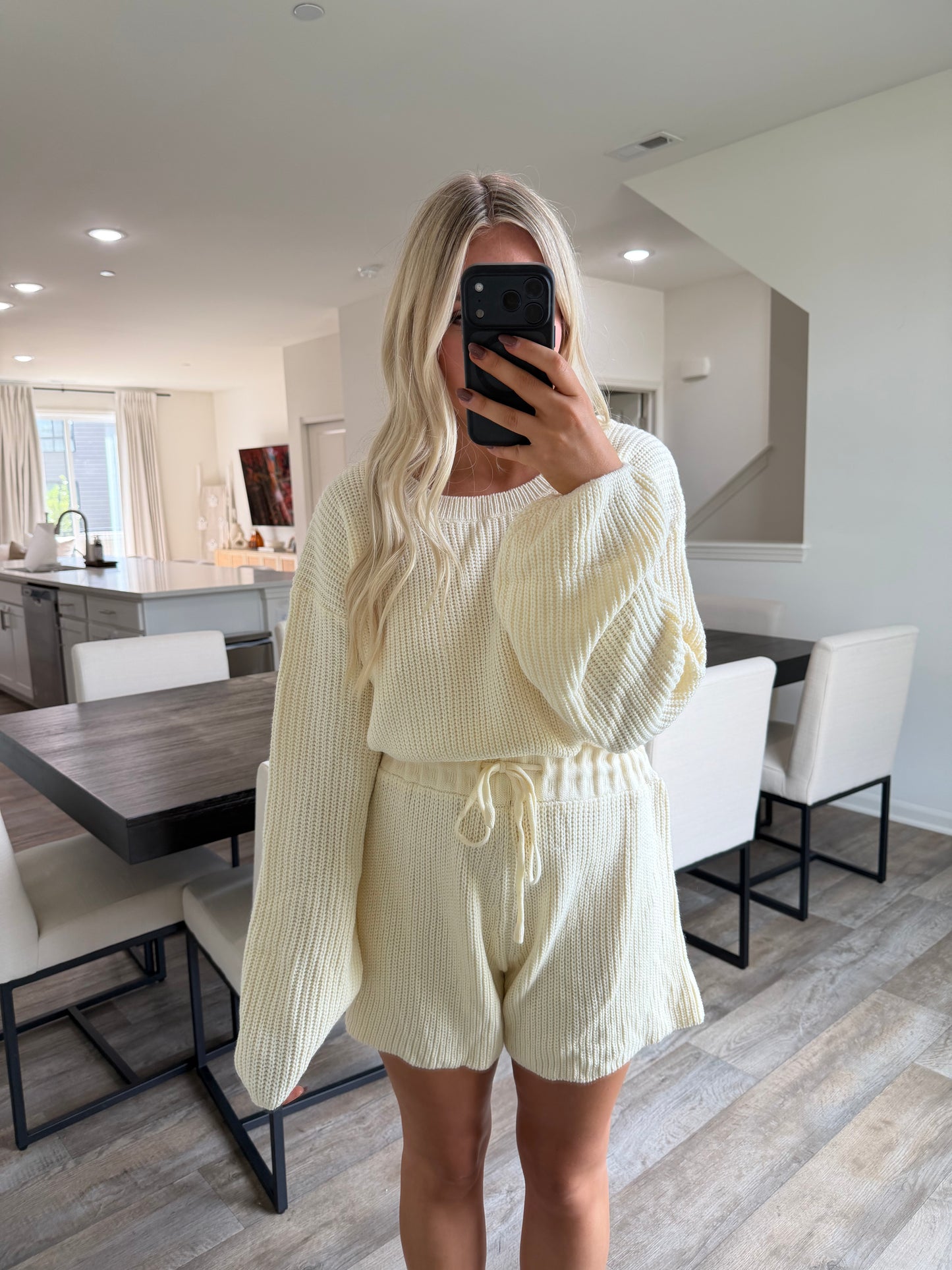 Wren Knit Romper - Cream