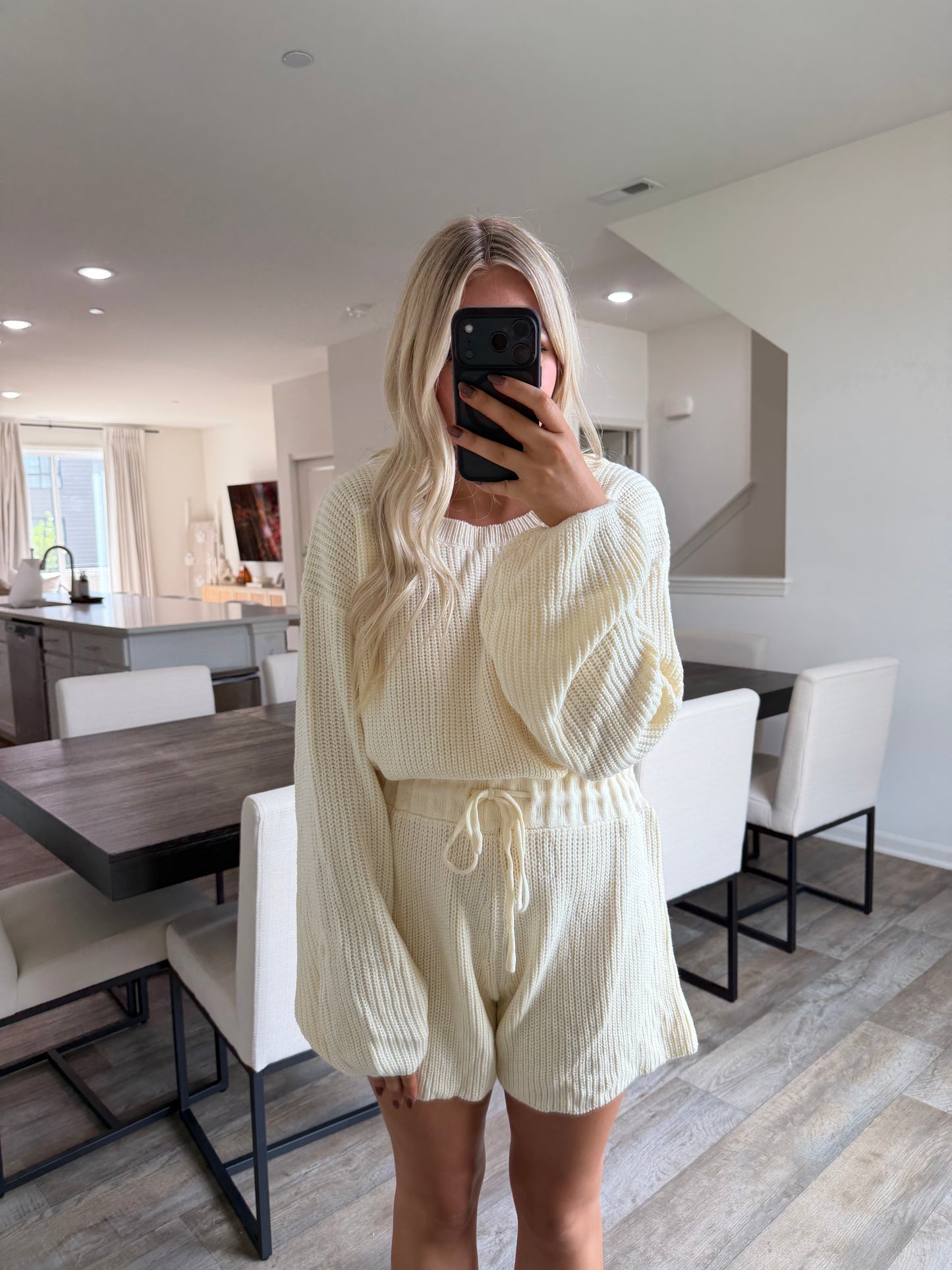 Wren Knit Romper - Cream