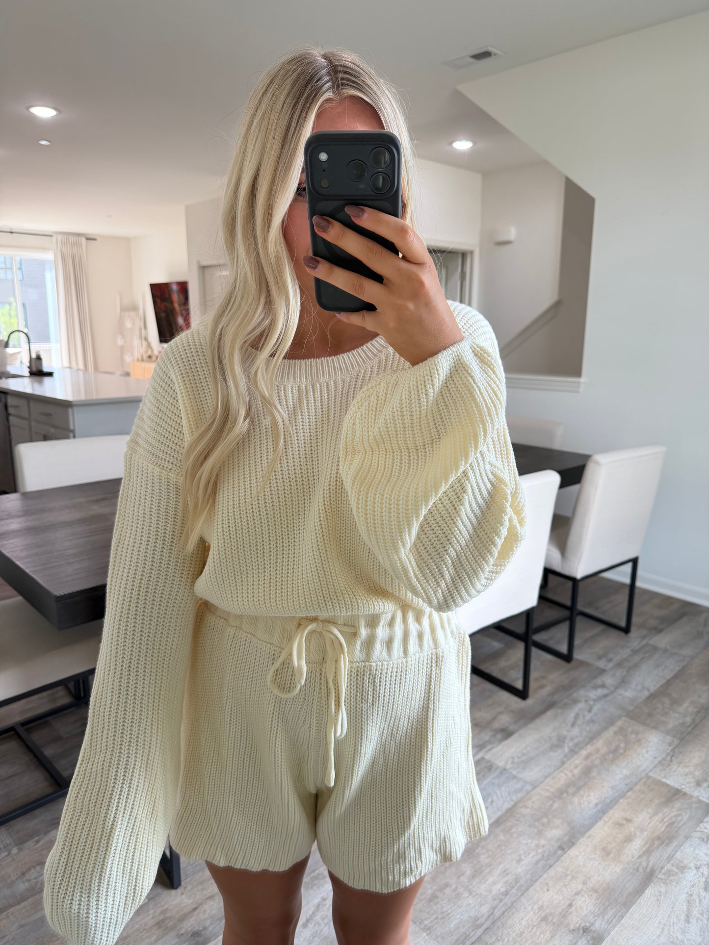 Wren Knit Romper - Cream