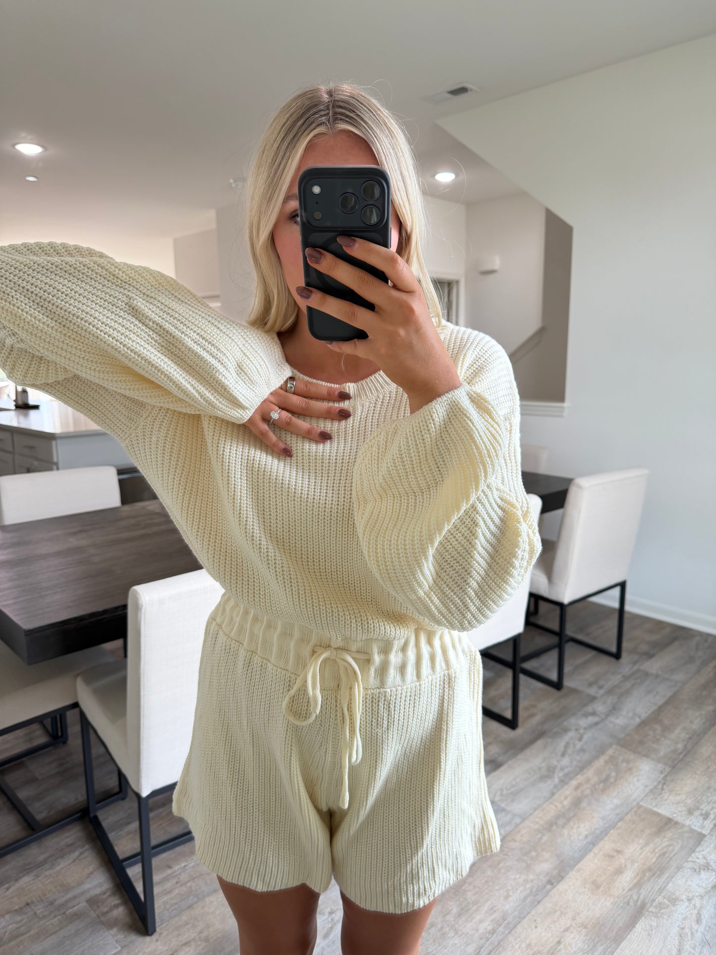 Wren Knit Romper - Cream