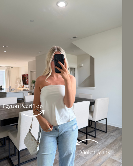 Peyton Dream Tube Top - Pearl